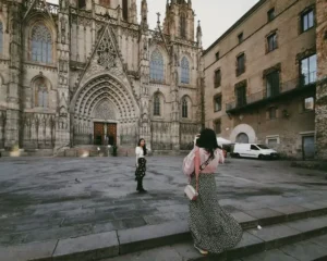 Vrouwen in Barcelona