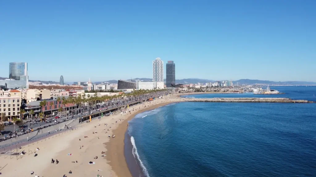Barcelona strand