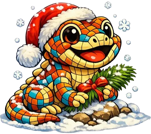 Hagedisje_kerst